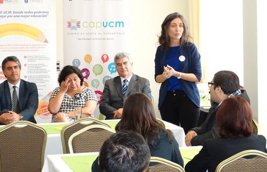 Subsecretaria de Educación participó de jornada de trabajo UCM con liceos PACE