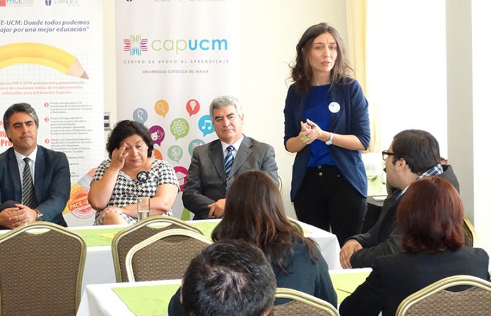 Subsecretaria de Educación participó de jornada de trabajo UCM con liceos PACE