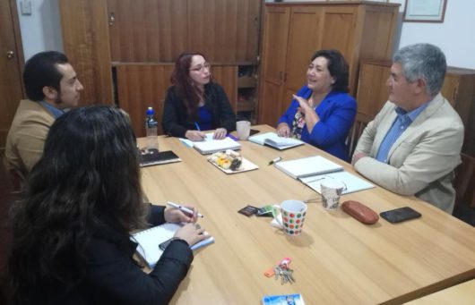 PACE UCM realizó importante coordinación con DAEM de Curicó