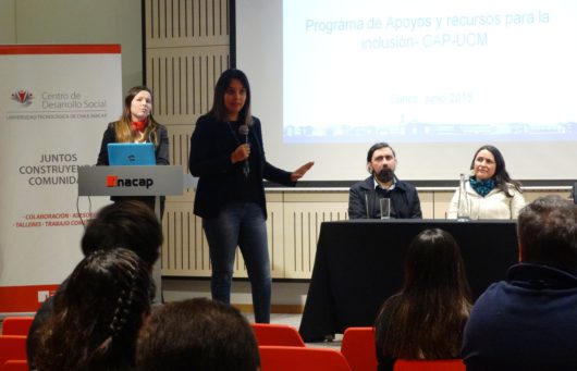 Centro de Apoyo al Aprendizaje participó de seminario sobre inclusión social
