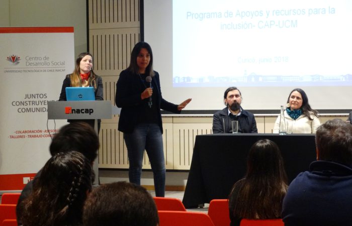 Centro de Apoyo al Aprendizaje participó de seminario sobre inclusión social