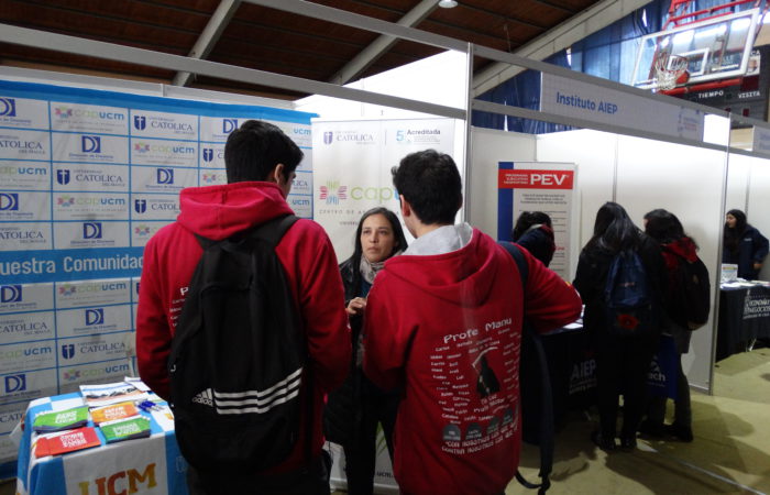 CAP UCM tuvo una destacada participación en Feria Vocacional Lasallista