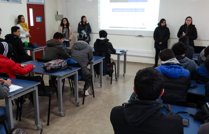 CAP invitó a novatos de Ingeniería Civil Electrónica a participar de los acompañamientos