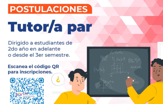 POSTULACIONES ABIERTAS PARA PERTENECER AL CENTRO DE TUTORÍA DEL CAP UCM